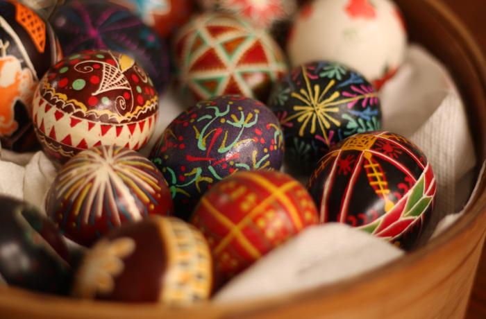 oekraiens paasfeest orthodox eieren