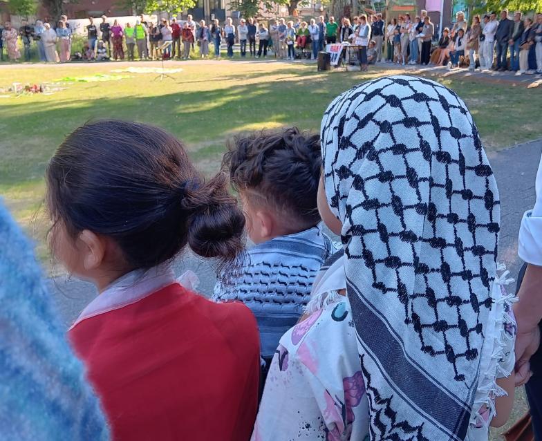 Kinderen tijdens stiltecirkel