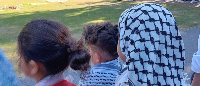 Kinderen tijdens stiltecirkel