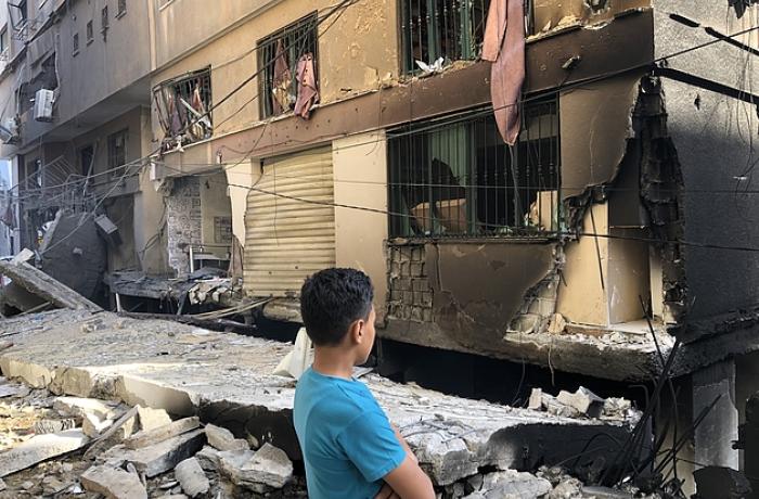 Bominslagen Gaza