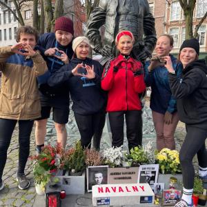 Navalny Run 10 km rond Antwerpen 