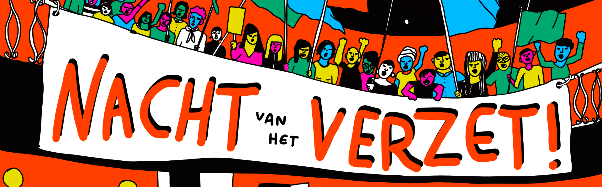 Affiche Nacht van het Verzet