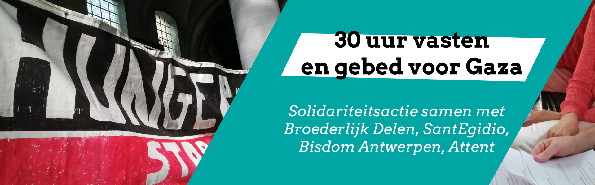 Banner-Hongeractie