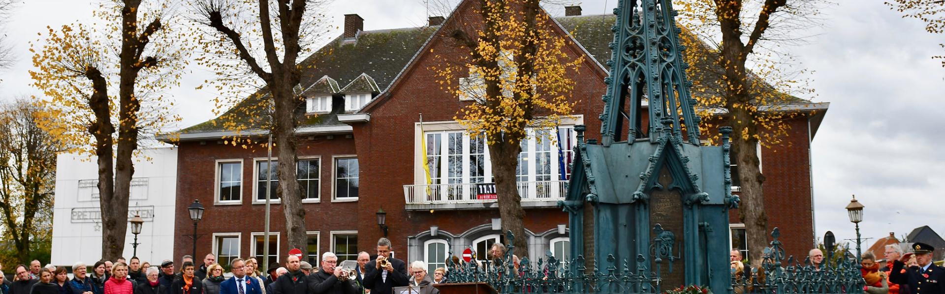 Herdenking 11 november Essen 2024 Tilborghs