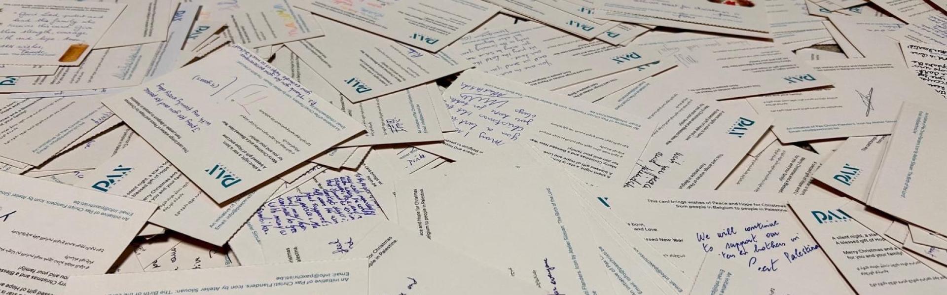 Kerstkaarten Palestina 2025