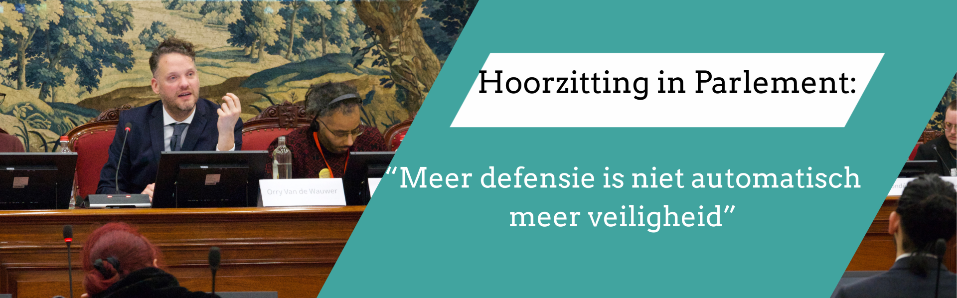 © Lieve Dangreau, tijdens een eerder symposium in de Senaat