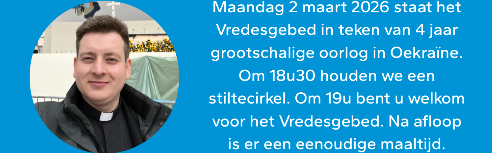 Flyer Vredesgebed