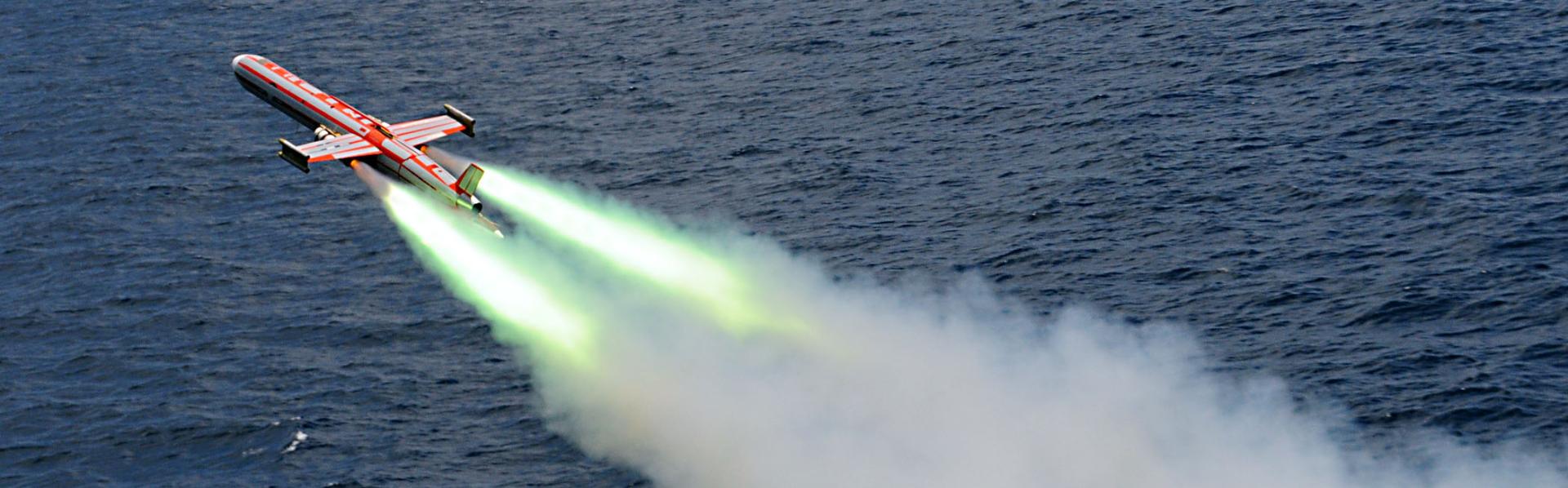 Een Amerikaanse drone stijgt op