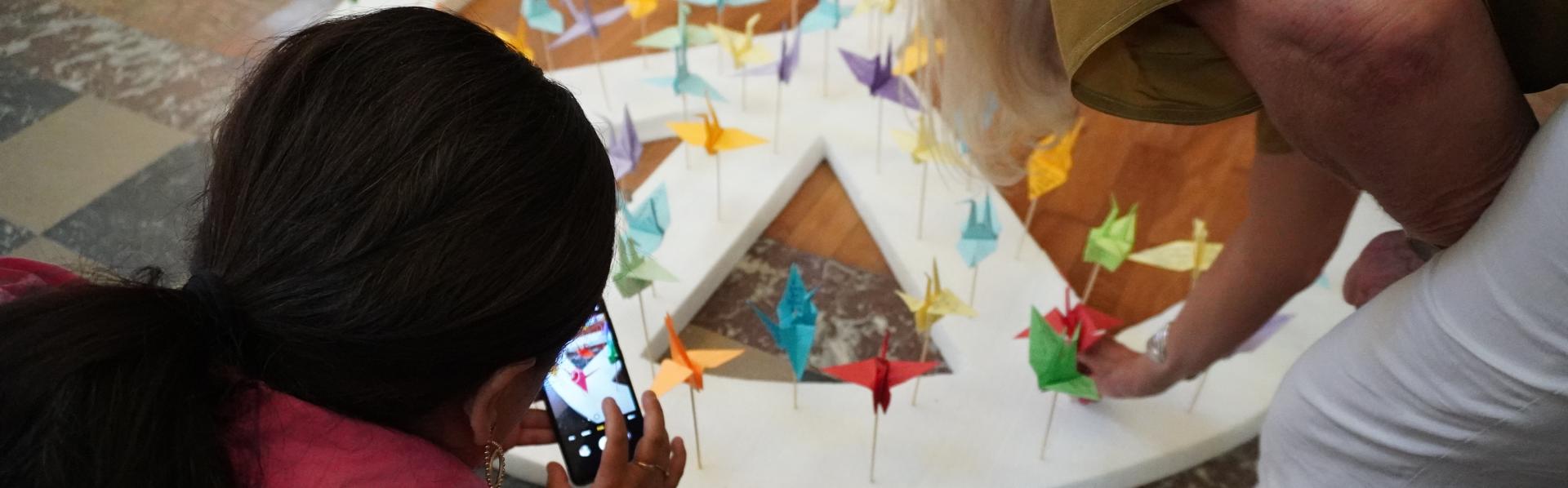 origami in vredesteken
