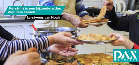 vier kerst samen