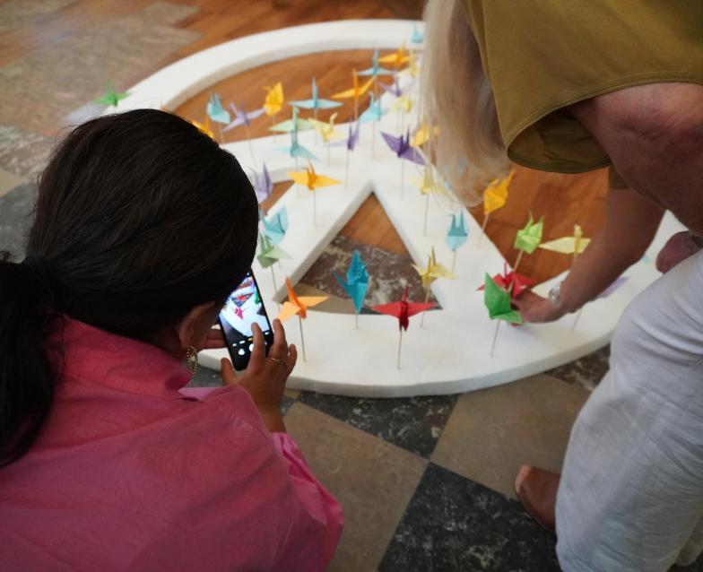 origami in vredesteken