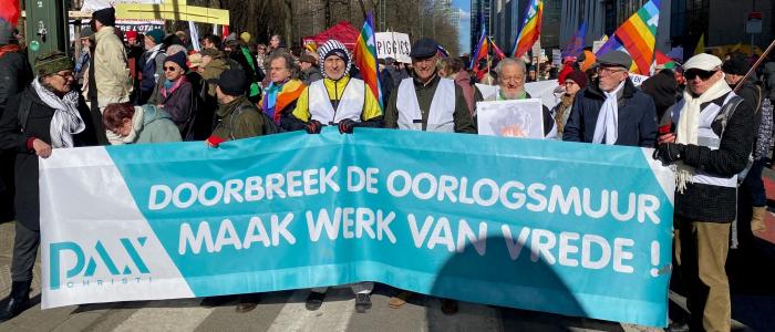 Pax Christi delegatie 'doorbreek de oorlogsmuur'
