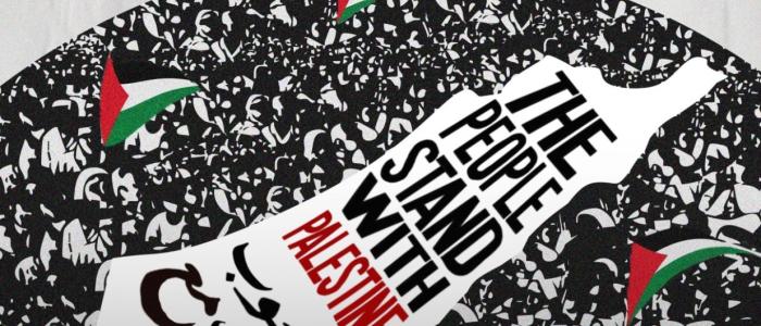affiche Nakba manifestatie mei 2025