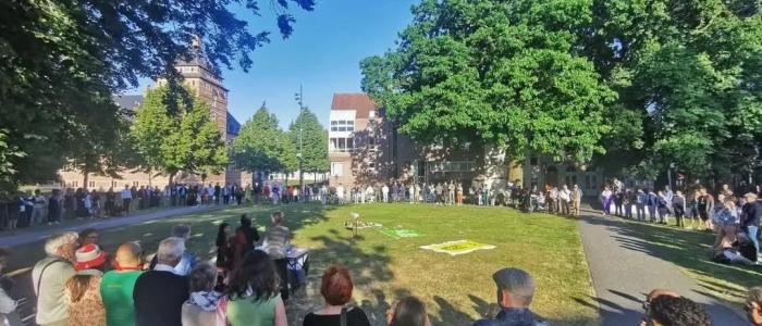stiltecirkel Nakba Turnhout 2025