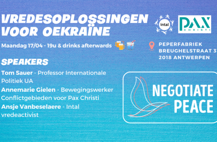 Flyer debat vredesoplossingen oekraine 17042023