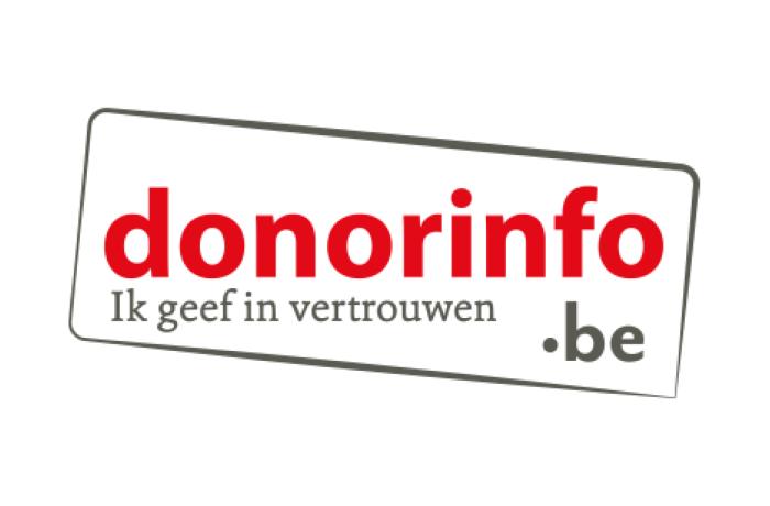 Logo donorinfo - ik geef in vertrouwen