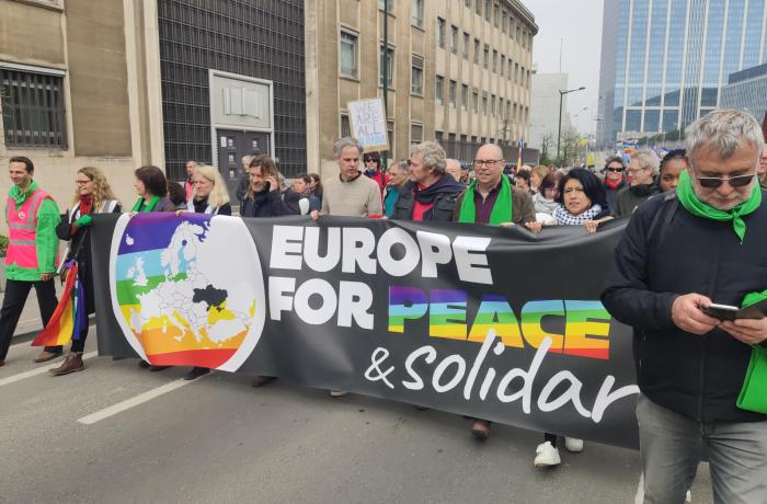 Manifestatie 27 maart 2022 Europe for Peace
