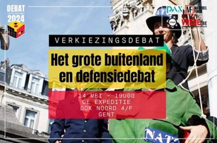 debat defensie Gent 2024