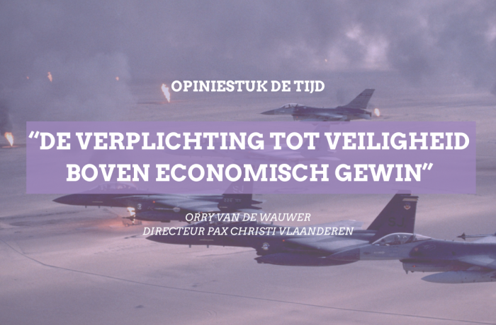 De verplichting tot veiligheid boven economisch gewin