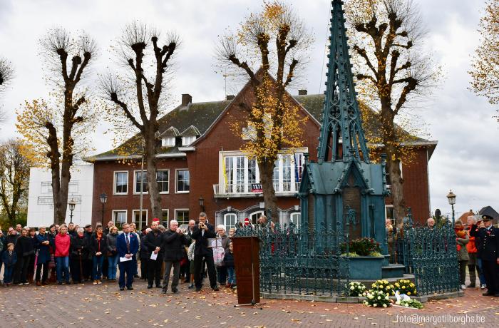 Herdenking 11 november Essen 2024 Tilborghs