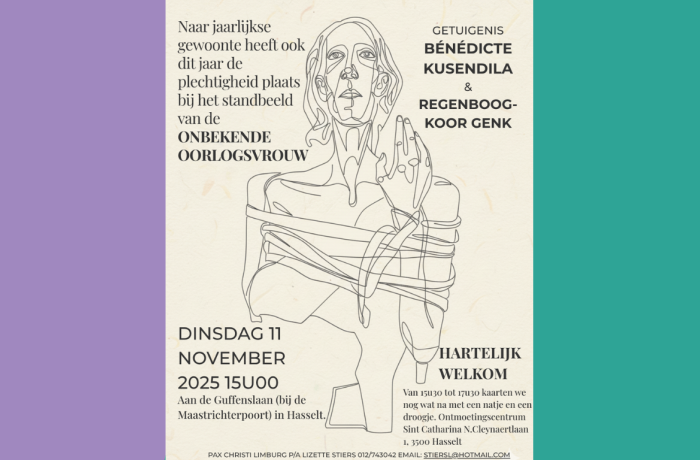 Hasselt Onbekende oorlogsvrouw 2025