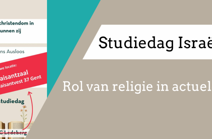 studiedag Israël Palestina