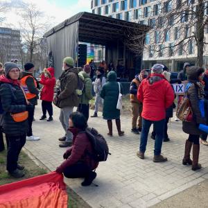 podium met speeches