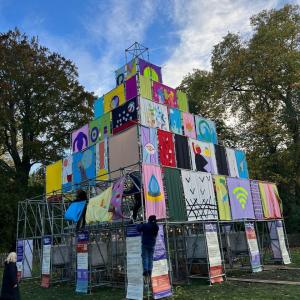 De Temple of Peace klaar voor publiek