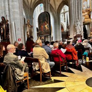 Eucharistieviering in de kathedraal