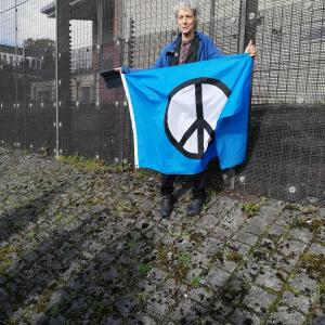 Lynn Jamieson, voorzitter van de Schotse Campagne tegen Kernwapens